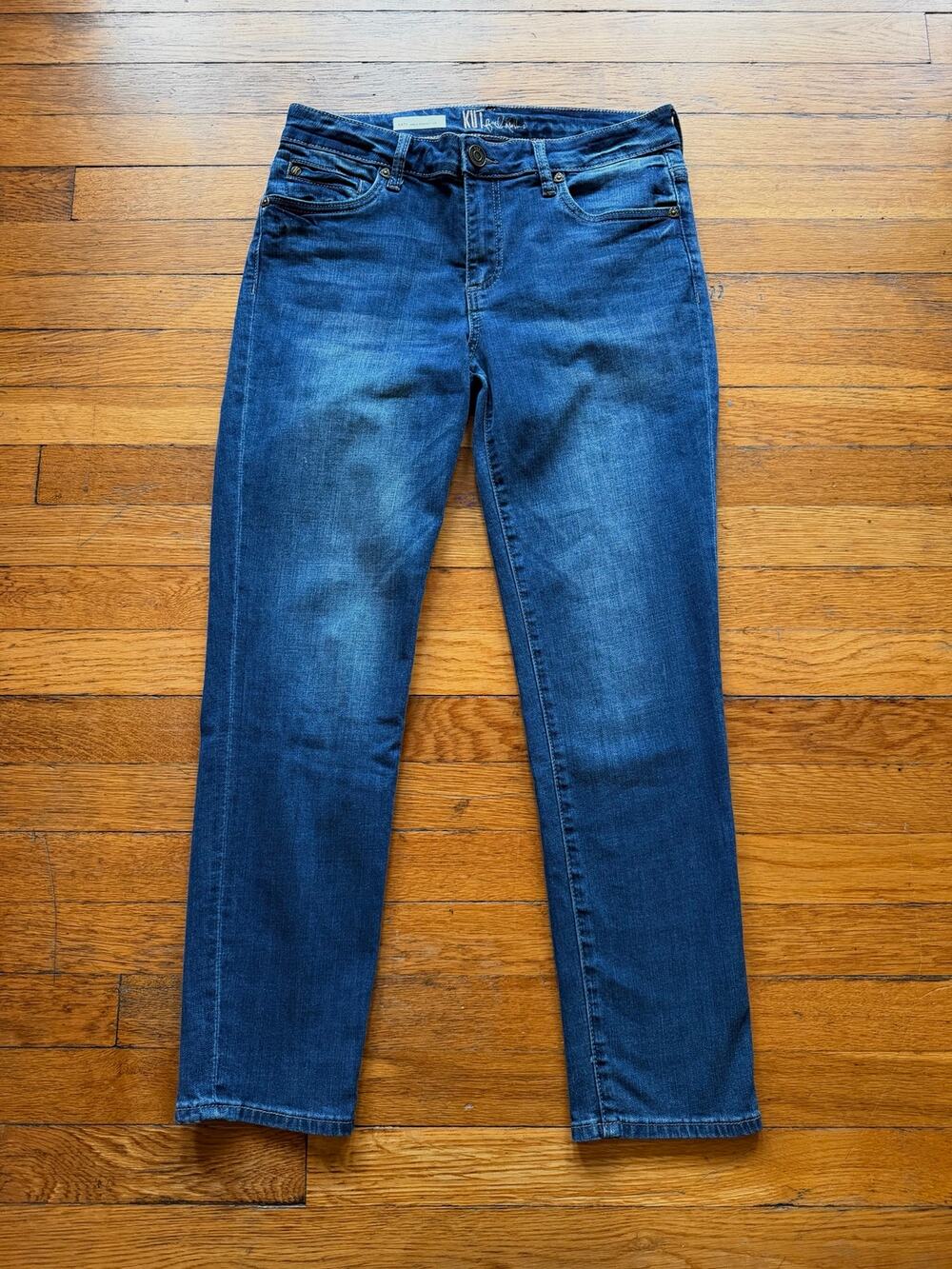 KUT From The KLOTH 'Katy' Ankle Straight Leg Jeans Womens sz 4